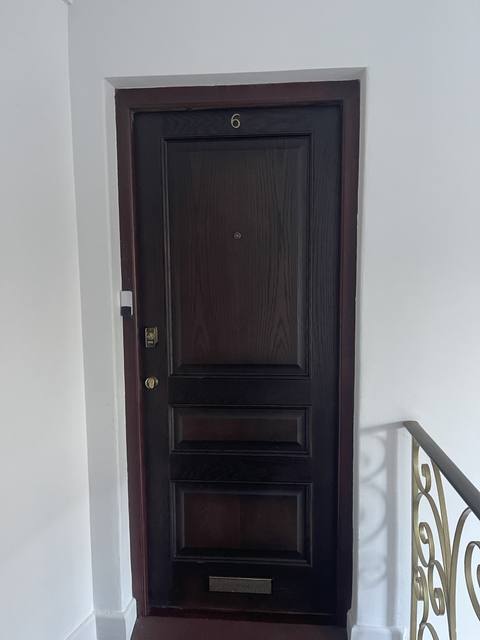 Bespoke flat entrance fire door